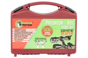 Image of Predator Tactics 97526 Coyote Reaper Rifle Edition Kit Red/Green/White LED 1