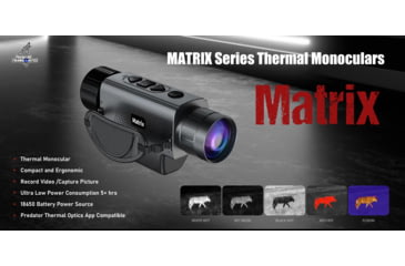 Image of Predator Thermal Optics Matrix 1.5-12x35mm Thermal Monocular