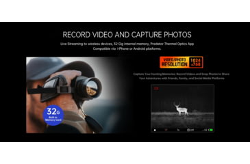 Image of Predator Thermal Optics Matrix 1.5-12x35mm Thermal Monocular