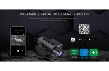 Image of Predator Thermal Optics Matrix LRF 1.5-12x15mm Thermal Monocular