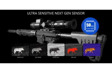 Image of Predator Thermal Optics Sniper LRF 4-24x50mm Imaging Rifle Scope
