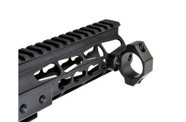 Image of Presma Accessory Scope Ring for KeyMod Slots, 1in Tube, Aluminum, Black KM-25L2