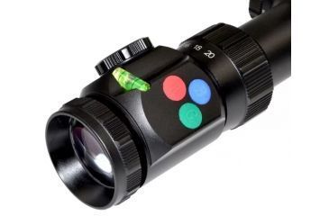 Image of Presma Hawk Series 4-20X50 Precision Scope, RGB RXR Glass Reticle, Black, PRHA051