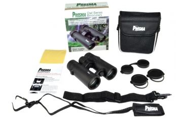 Image of Presma Owl Series High Quality Binoculars, 8X42, Black, PROW051