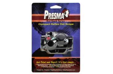 Image of Presma Red Hawk Series Compact Reflex Red/Green Dot Scope, Black, PRRH011