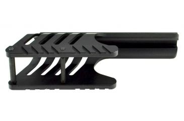 Image of Sniper Tactical Saddle Scope Sight Weaver/Picatinny Rail Mount For Remington 870 Compatible, Black, MRM87