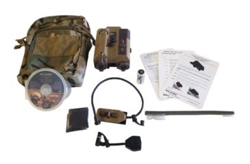 Image of PRG Defense Wilcox RAPTAR ES Rapid Targeting Module, Class 1 .7 mW IR Laser &amp; Red Laser/IR Flood/1500 yard Laser Range Finder, Black 503WILRAPTARE1