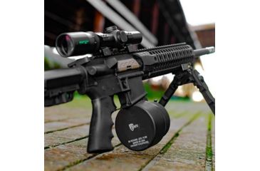 Image of Pride Fowler Industries RR-Evolution-3G Rifle Scope, 1-6x24mm, 30mm Tube, First Focal Plane, Red Illumination, Rapid Reticle 3G BDC Reticle, Green, RR007-FDE