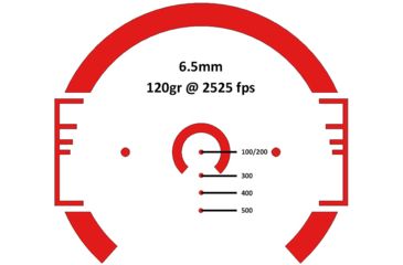 Image of Primary Arms 2.5X Compact AR15 Scope with Patented CQB ACSS Reticle, Black, PAC2.5X
