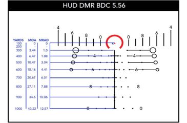 Image of Primary Arms SLx 3-18x50mm First Focal Plane Rifle Scope,30mm,Illuminated Rifle Scope,ACSS HUD 308 Reticle, Black, ACSS-HUD-DMR-308