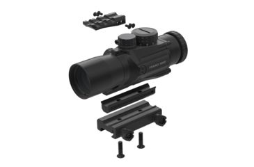 Image of Blemished Demo, Primary Arms SLx Gen II 3x Compact Prism Scope,Illuminated ACSS CQB-M2 5.56 Reticle, Black, PAC3X-GENII-ACSS-5.56