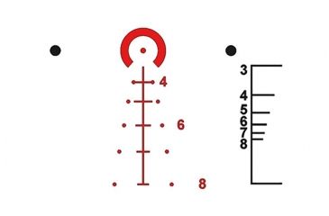 Image of Primary Arms 1-6X Scope with Patented ACSS 5.56 / 5.45 / .308 Reticle "Advanced Combined Sighting System" PAPS1-6X, Black