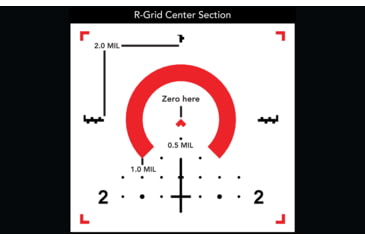 Image of Primary Arms SLX 4-16x44mm Rifle Scope, Illuminated R-Grid 2B Reticle, FFP, Black, 610122