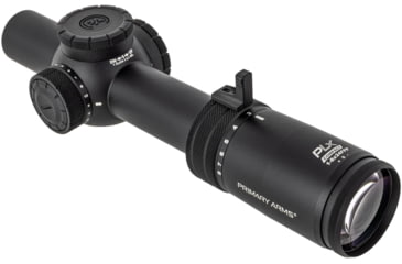 Image of Primary Arms Compact PLx Rifle Scope, 1-8x24mm, 30 mm Tube, First Focal Plane, ACSS Raptor M8 Yard Reticle, Black, 610150