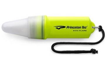Image of Princeton Tec Eco Flare, Neon Yellow Body, 1 Krypton Bulb, 1 Red LED EF-2-NY