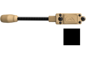 Image of Princeton Tec Gentex Railink Flashlights, Red/IR Bulb, 6 Lumens, Black, MPLS-GEN-BK