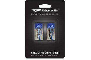 Image of Princeton Tec Lithium Cr123 Batteries, 2 Pack BAT-123