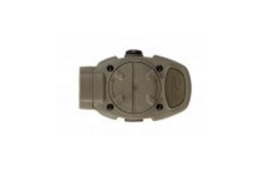 Image of Princeton Tec Switch Rail Weapon Mounted Task Light, CR2016 Lithium, IR/Red, 10 Lumens, Tan, SR-IRR-TAN