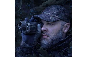 Image of OpticsPlanet Exclusive Refurbished, Pulsar Axion LRF XQ38 3.5-14x32 Thermal Monocular w/Integrated laser range finder, 15 mm, 50 Hz, Black, PL77428