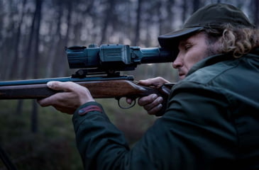 Image of Pulsar Digisight Ultra N455 LRF Digital Night Vision Rifle Scope, Black, PL76628