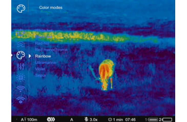 Image of Pulsar Thermion 2 XG50 3-24x50mm Thermal Riflescope, 640x480 Sensor Resolution, 50Hz, Multiple Reticle, Anodized, Black, PL76554