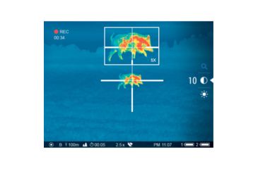 Image of OpticsPlanet Exclusive Refurbished, Pulsar Thermion XP50 Thermal Rifle Scope, Black, PL76543