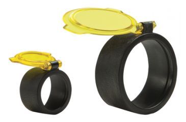 Image of Quake Bushwhacker Optic Covers Amber See-Thru Size 3 12232-6