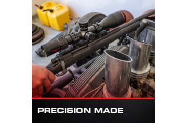 Image of Red-Line Optics F4U Corsair II 5-30x56mm Rifle Scope, 34mm Tube, First Focal Plane, Zero Stop, Illuminated Tactical/Hunting Reticle, Black/Red, O2-Z846-JLNG