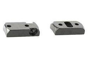 Image of Redfield Mounts 2-Piece Steel Rotary Dovetail Extension Scope Base - Rem 700 SA / LA / Left and Right Ruger 77 RR LA - Nickel, 47407