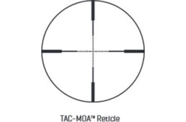 Image of Redfield Revolution 3-9x40mm TAC-MOA Rifle Scope, Matte 118348