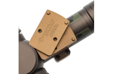 Image of Reptilia ROF Riser for Trijicon RMR, 2.5mm, Type III Hardcoat Anodized, FDE Anodized, 100-084