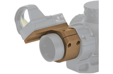 Image of Reptilia ROF-SAR for Leupold DPP, 34mm, Type III Hardcoat Anodized, FDE Anodized, 100-145