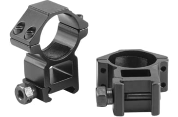 Image of Riton Optics 30mm Riflescope Rings, 18mm, set of 2, Black, High, X30H