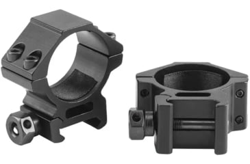 Image of Riton Optics 30mm Riflescope Rings, 9mm, set of 2, Black, Low, X30L