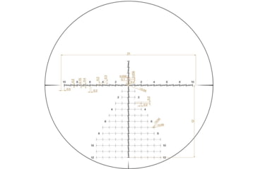 Image of Riton Optics 7 Conquer 4-32X 56mm Riflescope, 34mm Tube, First Focal Plane, MRAD Illuminated, Black, 7C432LFI23