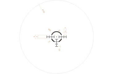 Image of Riton Optics 3 Tactix 1-8x 24mm Riflescope, 30mm Tube, Second Focal Plane, OT Illuminated Reticle, Black, 3T18ASIBLK23