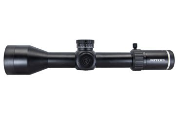 Image of Riton Optics X7 Conquer Rifle Scope, 3-24x56mm, 34mm Tube, First Focal Plane, ODEN Reticle, Anodized, Black, Red, 7C324LFI