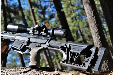 Image of Riton RT-S Mod 5 GEN2 6-24x50 Rifle Scopes, w/Riton Center Crosshair Illuminated Ranging Reticle, First Focal Plane, Black, 19962523960