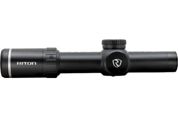 Image of Riton RT-S Mod 7 1-8x28 Rifle Scope, 34mm, Tactical Mod 1 Illuminated Reticle, Black, RT-S Mod 7 1-8x28IR-T FFP
