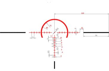 Image of Riton RT-S Mod 7 1-8x28 Rifle Scope, 34mm, Tactical Mod 1 Illuminated Reticle, Black, RT-S Mod 7 1-8x28IR-T FFP