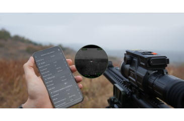 Image of RIX DBH D6 3-18x60mm Thermal Imaging Rifle Scope, 60Hz, 640x512 pixels, Black, RIX DBH D6