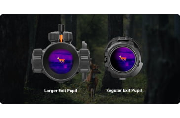Image of RIX LPR L6R 3-36x50mm Thermal Imaging Rifle Scope, 50 Hz, 640x512, Black, RIX LPR L6R