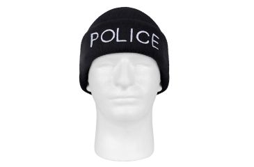 Image of Rothco Embroidered Watch Cap, 5443-Police