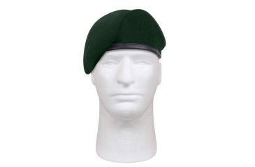 Image of Rothco G.I. Type Inspection Ready Beret, Green, 6 3/4, 4959-Green-634
