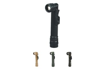 Image of Rothco Mini Army Style Flashlight, Black, Coyote Brown, Olive Drab, Woodland Camo