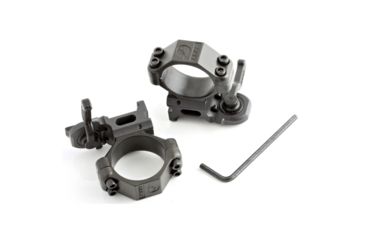 Image of A.R.M.S., Inc. 30mm Medium Height Rings, Black, 30mm Med, ARMS22MED, EDEMO1