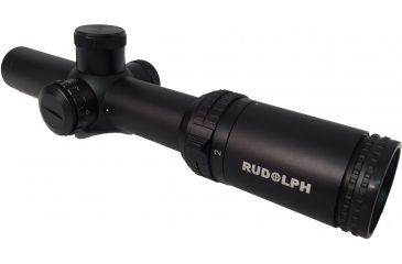 Image of Rudolph Optics Tactical FFP T1 1-4x24 30mm Tube with T2 Reticle IR Black, T1-010424-T2-IR