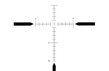 Image of Rudolph Optics Varmint V1 Rifle Scope, 5-25x50mm, 30mmTube, FFP, T9 Reticle, Black, V1052550 T9 FFP IR