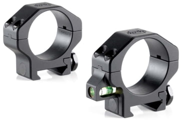 Image of Ruffs Precision Manufacturing Precision Co-Linear Bubble Level 35mm Riflescope Ring, Low - .885, Set of 2, Black, CLR-35885