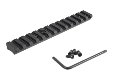 Image of Ruger 90674 American Rimfire Rifle Picatinny Rail Black Hardcoat Anodized